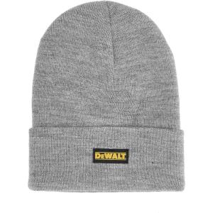 imageDEWALT Mens Hawthorne 13quot Made in USA BeanieHeather Grey
