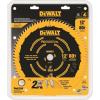 imageDEWALT 12Inch Miter Saw Blade Precision Trim ATB Crosscutting 1Inch Arbor Tough Coat Finish 80Tooth DW3232PT