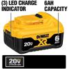 imageDEWALT 20V MAX 6 Ah Lithium Ion Battery DCB206