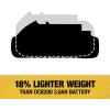 imageDEWALT 20V MAX Lithium Ion Battery 2 Ah and 4 Ah 4Pack Fuel Gauge LED Charge Indicators DCB324420V battery