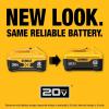 imageDEWALT 20V MAX Lithium Ion Battery 2 Ah and 4 Ah 4Pack Fuel Gauge LED Charge Indicators DCB3244One Size