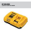 imageDEWALT Battery Charger 20V  Flexvolt Fast Charger DCB1112