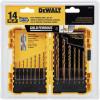 imageDEWALT Black Oxide Drill Bit Set with Pilot Point 13Piece DW116314 Piece Set