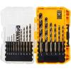 imageDEWALT Black Oxide Drill Bit Set with Pilot Point 13Piece DW1163One Size