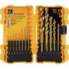 imageDEWALT DW1341 14Piece Titanium Nitride Speed Tip Drill Bit Set