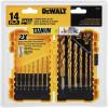 imageDEWALT DW1341 14Piece Titanium Nitride Speed Tip Drill Bit Set