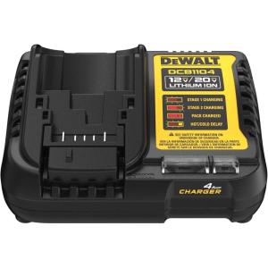imageDEWALT 12V MAX20V MAX Lithium Ion Battery Charger 4 Amp DCB1104