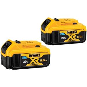 imageDEWALT 20V MAX 5 Ah Lithium Ion Battery with Integrated Bluetooth for Tool Connect DCB205BT2