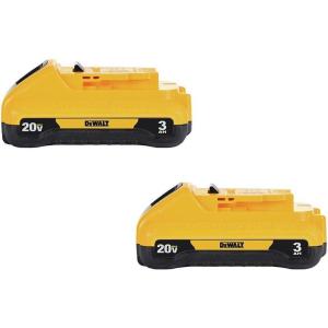 imageDEWALT 20V MAX Lithium Ion Battery 2 Ah and 4 Ah 4Pack Fuel Gauge LED Charge Indicators DCB324420V battery