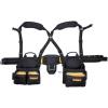 imageDEWALT DG5617 20Pocket Pro Framers Combo Apron Tool Belt and Yokestyle Suspenders BlackAs the Picture Shown