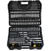 imageDEWALT Mechanics Tools Kit and Socket Set 204Piece Dewalt Tool Set  14quot ampamp 38quot ampamp 12quot Drive Metric SAE Deep and Shallow Sockets 38quot Hex Bits Torx Bits Spark Plugs Wrenches DWMT72165204 PC