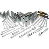 imageDEWALT Mechanics Tools Kit and Socket Set 204Piece Dewalt Tool Set  14quot ampamp 38quot ampamp 12quot Drive Metric SAE Deep and Shallow Sockets 38quot Hex Bits Torx Bits Spark Plugs Wrenches DWMT72165156 PC