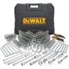 imageDEWALT Mechanics Tools Kit and Socket Set 204Piece Dewalt Tool Set  14quot ampamp 38quot ampamp 12quot Drive Metric SAE Deep and Shallow Sockets 38quot Hex Bits Torx Bits Spark Plugs Wrenches DWMT72165204 PC