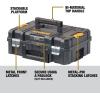 imageDEWALT TSTAK II Tool Box Flat Top Tool Storage Case Organizer Box Holds Up To 66 lbs Flexible Platforms for Stacking 13 Inch DWST178071 Count Pack of 1