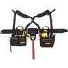 imageDEWALT DG5617 20Pocket Pro Framers Combo Apron Tool Belt and Yokestyle Suspenders BlackAs the Picture Shown