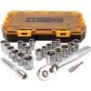 imageDEWALT DWMT73813 Drive Socket Set 23 Piece 12quot