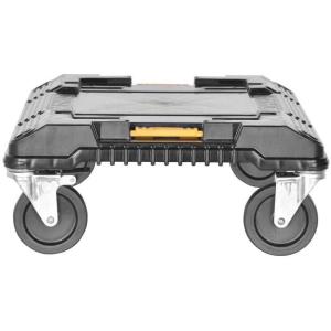 imageDEWALT Tool Storage Organizer Cart Use With TSTAK System Heavy Duty Wheels for Rolling Organizer for Jobsites DWST17889