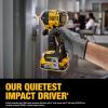 imageDEWALT 20V MAX XR 14 Inch Quiet Hydraulic Cordless Impact Driver Kit with POWERSTACK Battery and Charger DCF870E1