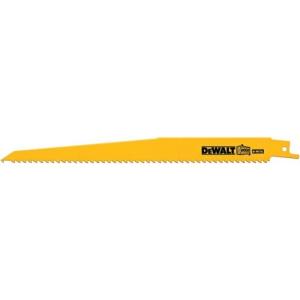 imageDEWALT DW4803B 9Inch 6TPI TaperBack BiMetal Reciprocating Saw Blade 100Pack100pack