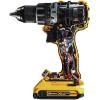 imageDEWALT 20V MAX Cordless DrillDriver Kit Brushless 12Inch DCD791D220V Brushless DrillDriver