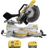 imageDEWALT 20V MAX XR 12 in Double Bevel Sliding Miter Saw Kit DCS785WW1
