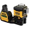 imageDEWALT 20V12V MAX Laser Level Cross Line Laser and 5 Spot Laser Green Bare Tool Only DCLE34520GBLaser Level Kit