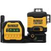 imageDEWALT 20V12V MAX Laser Level Cross Line Laser and 5 Spot Laser Green Bare Tool Only DCLE34520GBLaser Level Kit
