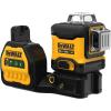 imageDEWALT 20V12V MAX Laser Level Cross Line Laser and 5 Spot Laser Green Bare Tool Only DCLE34520GBLaser Level tool only
