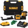 imageDEWALT 20V12V MAX Laser Level Cross Line Laser and 5 Spot Laser Green Bare Tool Only DCLE34520GBLaser