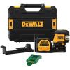 imageDEWALT 20V12V MAX Laser Level Cross Line Laser and 5 Spot Laser Green Bare Tool Only DCLE34520GBProfessional