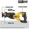 imageDEWALT 20V MAX XR Power Tools Combo Kit Hammer Drill Impact Driver Reciprocating Saw and Work Light 4TOOL DCK449P2