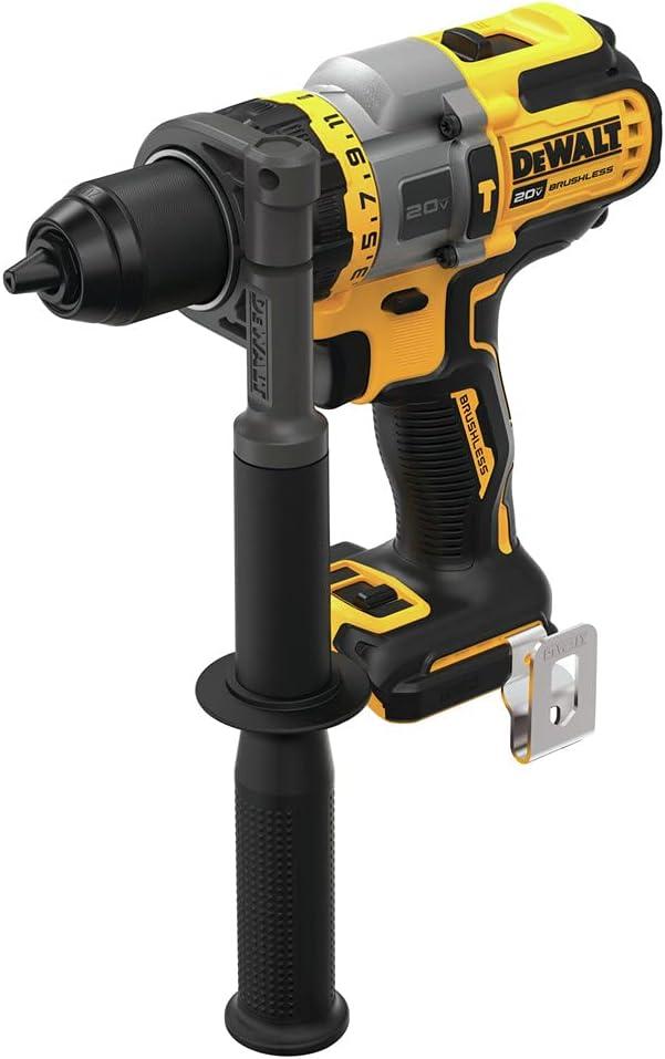 imageDEWALT DCK2100D1T1 20V MAX Brushless Cordless 2Tool Kit Including Hammer DrillDriver with FLEXVOLT ADVANTAGE