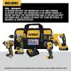 imageDEWALT 20V MAX XR Cordless Drill Combo Kit 4Tool DCK494P2Combo Kit