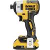 imageDEWALT DCK2100D1T1 20V MAX Brushless Cordless 2Tool Kit Including Hammer DrillDriver with FLEXVOLT ADVANTAGE