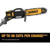 imageDEWALT DCKO86M1 20V MAX Cordless Pole Saw and Pole Hedge Trimmer Combo Kit