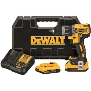 imageDEWALT 20V MAX XR Hammer Drill Kit Tool Connect Bluetooth DCD797D2Hammerdrill Kit Only