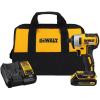 imageDEWALT 20V MAX Impact Driver Kit Cordless Storage Bag Battery and Charger Included DCF787C1Impact Kit w 1 Battery