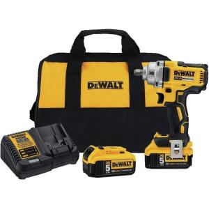 imageDEWALT 20V MAX XR Impact Wrench Kit Hog Ring Anvil 12Inch DCF894HP2Impact Wrench Only