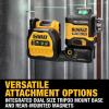 imageDEWALT 12V20V MAX XR Line Laser High Precision 3 X 360 Green Battery and Charger Included DCLE34033D1