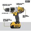 imageDEWALT 20V MAX DrillDriver 3Speed Premium 40Ah Kit DCD980M2 Black MediumDrillDriver Only
