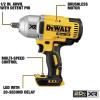 imageDEWALT 20V MAX XR Cordless Impact Wrench Kit with Detent Anvil 12Inch DCF899P2Impact Wrench Kit