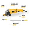 imageDEWALT Angle Grinder Medium 5Inch 5Amp DW831 Yellow