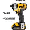 imageDEWALT DCK285C2 20Volt MAX LiIon Compact 15 Ah Hammer Drill and Impact Combo KitCombo Kit