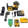 imageDEWALT 12V20V MAX XR Line Laser High Precision 3 X 360 Green Battery and Charger Included DCLE34033D1
