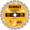 imageDEWALT Circular Saw Blade 7 14 Inch 24 Tooth Framing DW3178