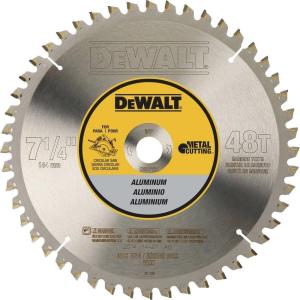 imageDEWALT Circular Saw Blade 7 14 Inch 60 Tooth Aluminum Cutting DWA775848Tooth